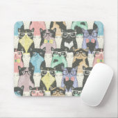 Katzen Maus Pad Mousepad (Mit Mouse)