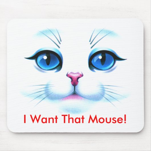 Katzen-Mäusematte Mousepad (Vorne)
