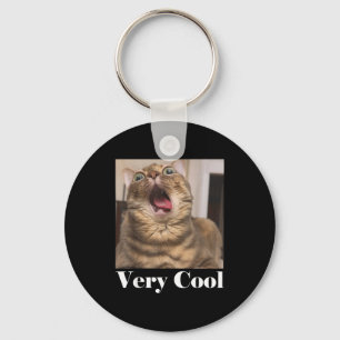Katzen Meme Grafik Dummer Katzenhumor Lustige Katz Schlüsselanhänger