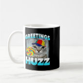 Katzen-Meme Lustig Kaffeetasse (Links)