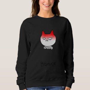 Katzen-Meme-Wut-Wütend 1 Sweatshirt