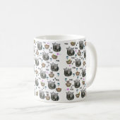 Katzen Meow-Tasse Kaffeetasse (VorderseiteRechts)