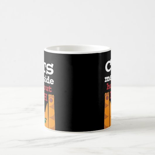 Katzen Meowside - Tasse (Mittel)