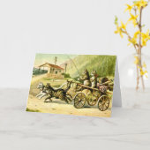 Katzen-Merkkarte Karte (Gelbe Blume)