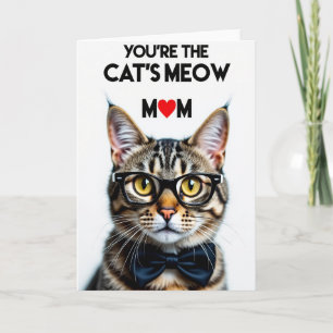 Katzen-Miauen-Mutterliebe-Karte Karte