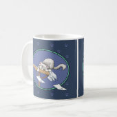 Katzen-Mischmasch-Muster Kaffeetasse (Vorderseite Links)