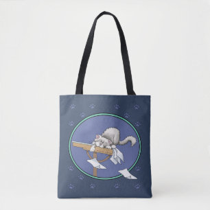 Katzen-Mischmasch-Muster Tasche