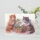 Katzen & Mistelzweig (Stehend Vorderseite)