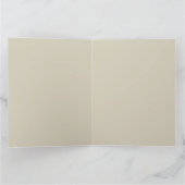 Katzen mit geklappter Liebe-Grußkarte Karte (Innenseite)