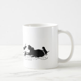 Katzen mit Kätzchen-Becher Kaffeetasse