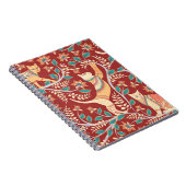 Katzen mit Verzierungen, Zweige mit Blume und Lede Notizblock (Rechte Seite)