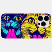 Katzen mit Zunge Case-Mate iPhone Hülle (Rückseite (Horizontal))