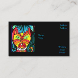 Katzen mitbringen visitenkarte