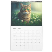 Katzen Monate Katzenliebhaber Kätzchen verrückt Kalender (Mär 2026)