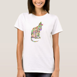 Katzen-Mosaik-T - Shirt