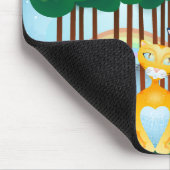 Katzen Mousepad (Ecke)