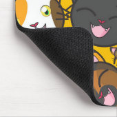 Katzen Mousepad (Ecke)