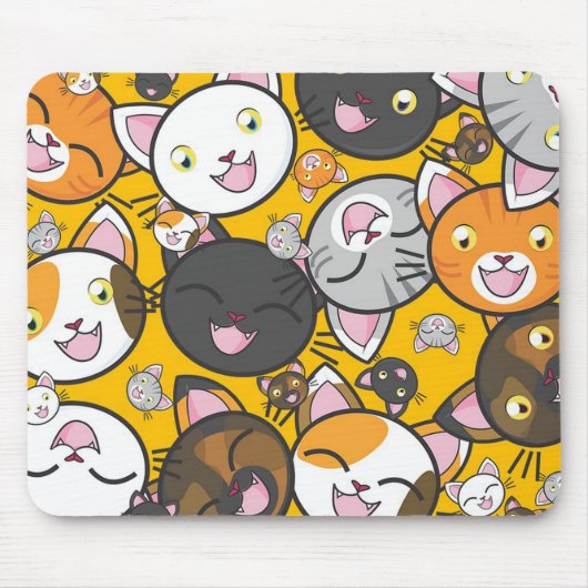 Katzen Mousepad (Vorne)