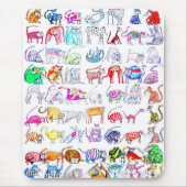 Katzen Mousepad (Vorne)