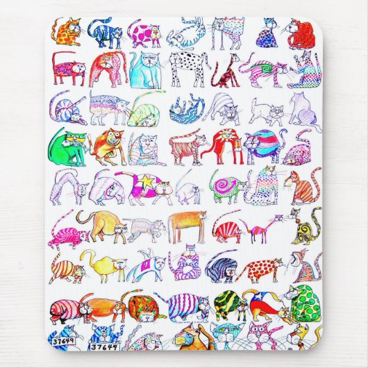 Katzen Mousepad (Vorne)