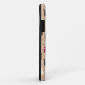 Katzen Muster-Rosa Case-Mate iPhone Hülle (Hinten/Rechts)