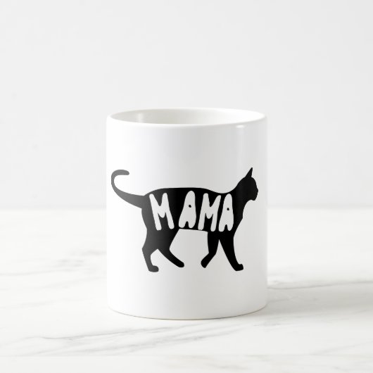 Katzen-Mutter Mug Kaffeetasse (Mittel)