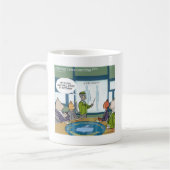 Katzen Naturfeind Funny Kaffeetasse (Links)