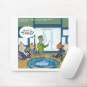 Katzen Naturfeind Funny Mousepad (Mit Mouse)