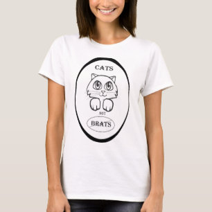 Katzen-nicht Gören childfree Lebensstil-T - Shirt
