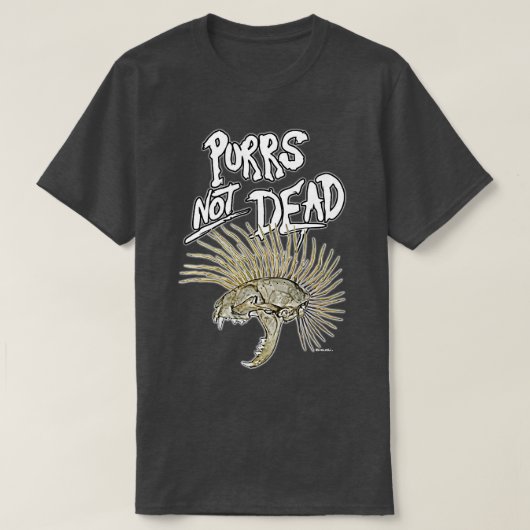 Katzen nicht tot T-Shirt (Design vorne)