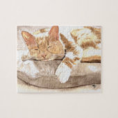 Katzen-Nickerchen Puzzle (Horizontal)