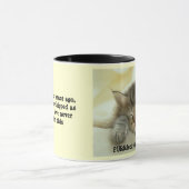 Katzen-Nickerchen-Tasse Tasse (Zentrum)