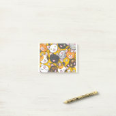 Katzen Niedlich Kitty Kätzchen Kitten Adorable Fel Post-it Klebezettel (Auf Schreibtisch)