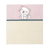 Katzen Notizblock (Vorderseite)