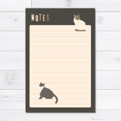 Katzen Notizblock