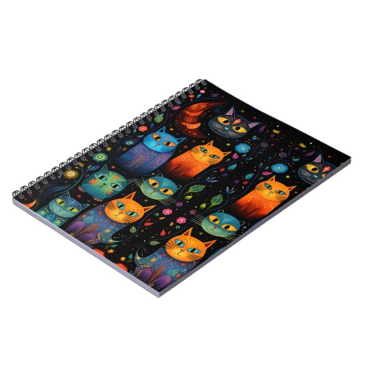 Katzen Notizblock (Linke Seite)