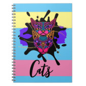 Katzen Notizblock (Vorderseite)
