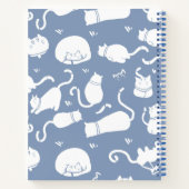 Katzen Notizbuch (Rückseite)