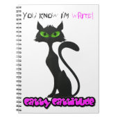 Katzen-Notizbuch Notizblock (Vorderseite)