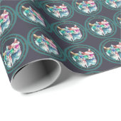 Katzen Paar Valentinstag Funny Geschenkpapier (Rolleneckpunkt)