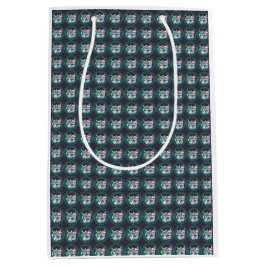 Katzen Paar Valentinstag Funny Mittlere Geschenktüte