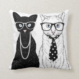 Katzen-Paare Kissen