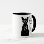 Katzen-Paare Tasse (VorderseiteRechts)