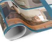 Katzen-Packpapier Geschenkpapier (Rolleneckpunkt)