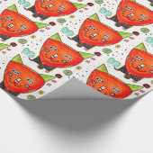 Katzen-Packpapier Geschenkpapier (Ecke)