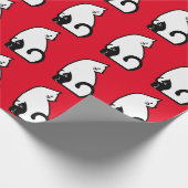 Katzen-Packpapier Geschenkpapier (Ecke)