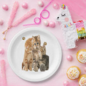 Katzen Pappteller (Party)