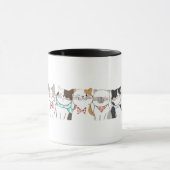 Katzen Party Tasse (Zentrum)