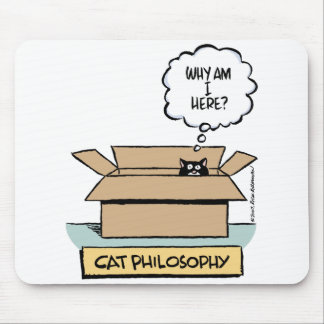 Katzen-Philosophie Mousepad