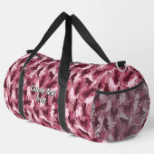 Katzen Pink Camouflage Duffle Bag (Rechte Ecke)